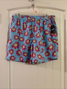 ALAB Blue Floral Men's Swim Shorts